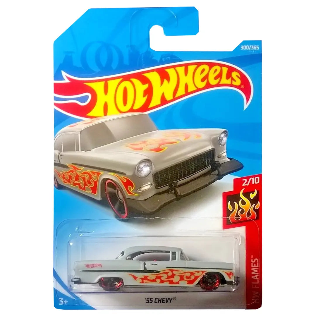 55 Chevy - Flames 2/10 - Hot Wheels