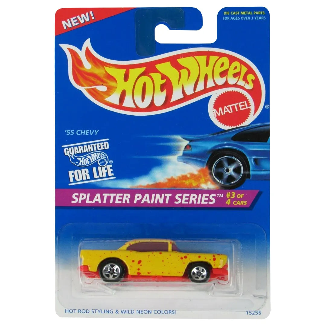 55 Chevy - Splatter Paint Series 3/4 - Hot Wheels