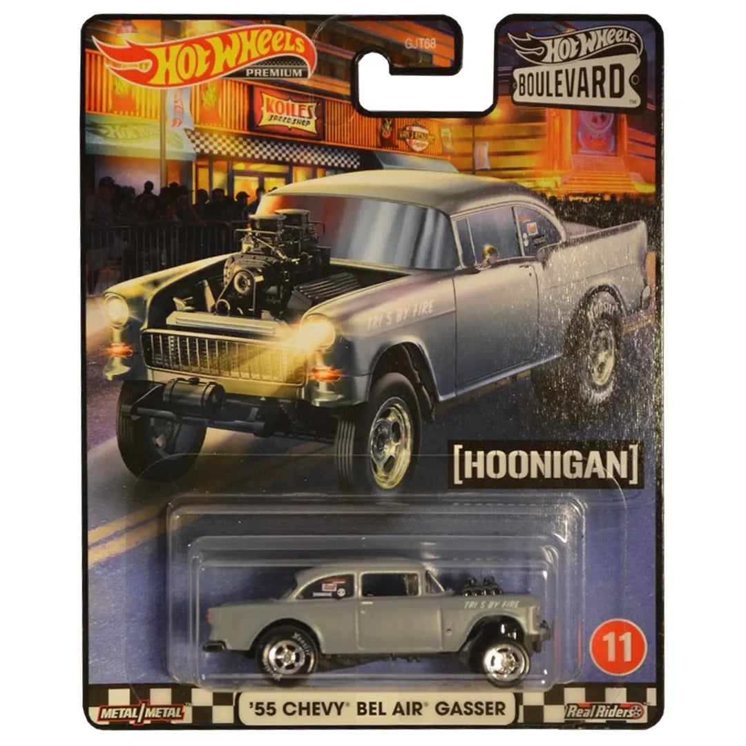 55 Chevy Bel Air Gasser - Boulevard 11 - Hot Wheels