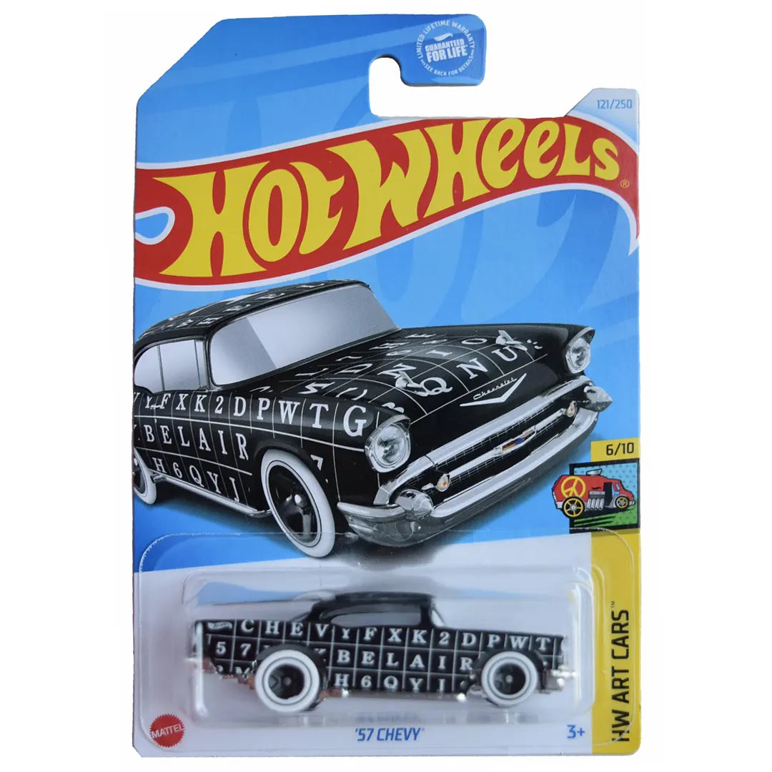 57 Chevy - Art Cars 6/10 - Hot Wheels
