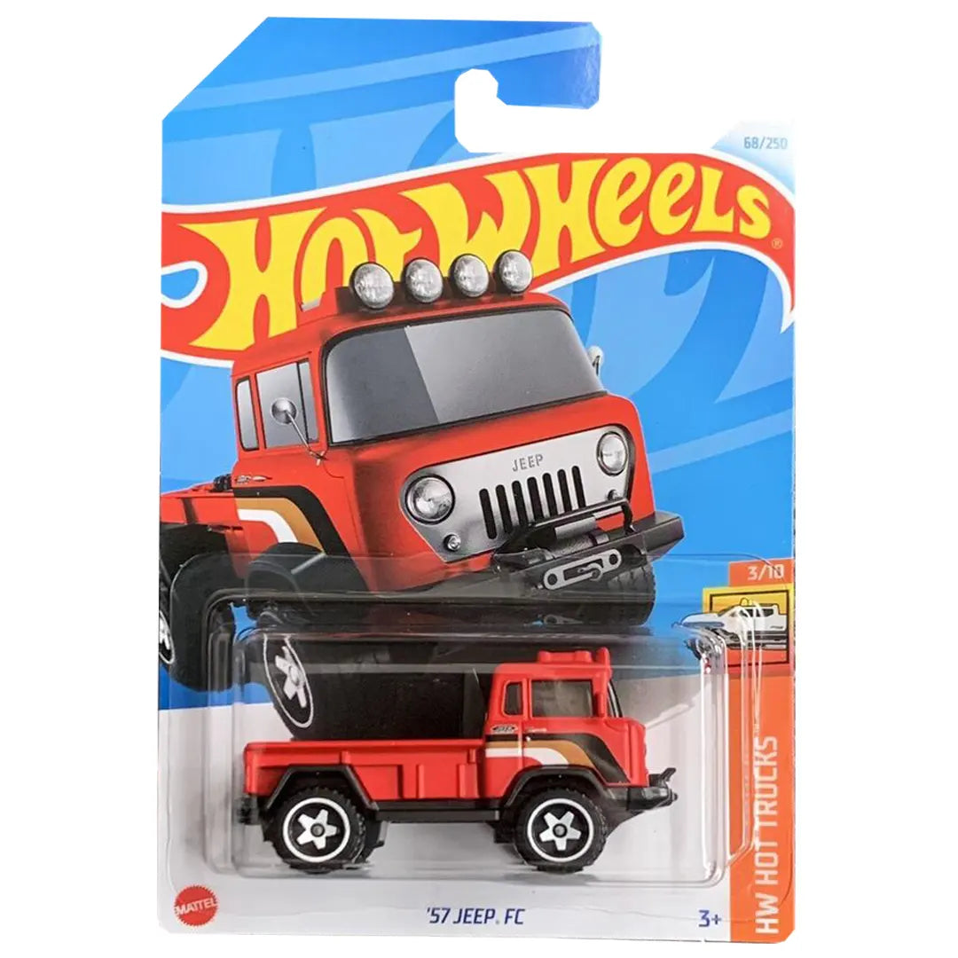 57 Jeep Fc - Hot Trucks 3/10 - Hot Wheels