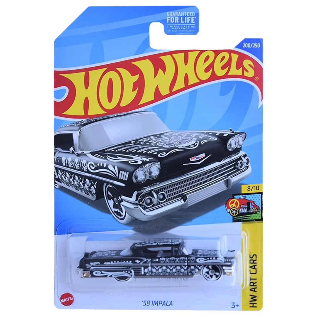 58 Impala - Art Cars 8/10 - Hot Wheels