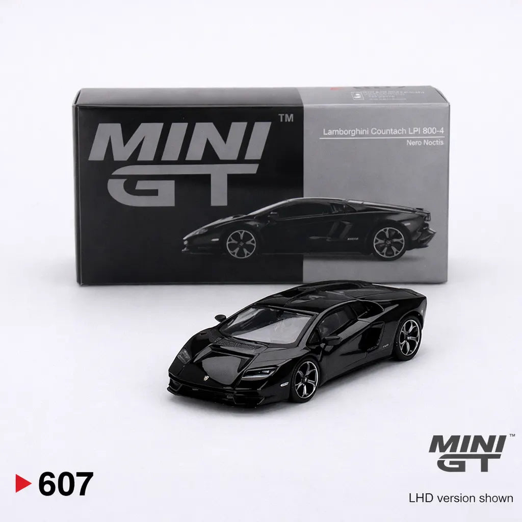 Lamborghini Countach LPI 800-4 – Nero Maia - 607 - Mini GT