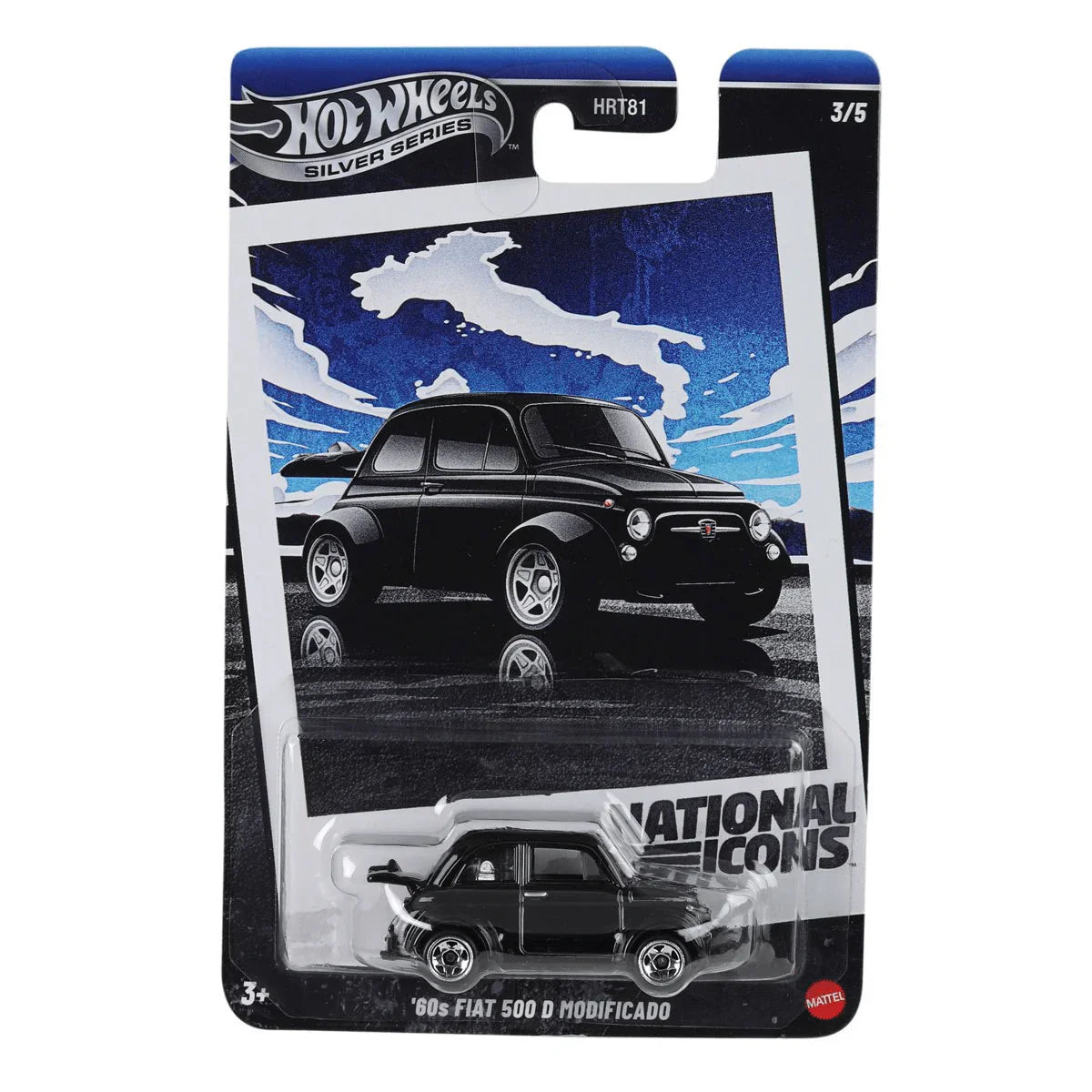 60s Fiat 500 D Modificado - National Icons 3/5 - Hot Wheels