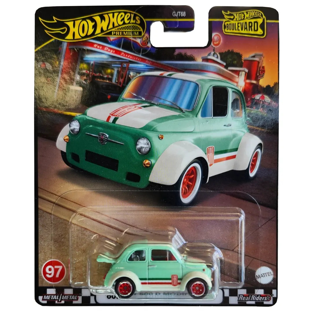 60s Fiat 500D Modificado - Boulevard 97 - Hot Wheels