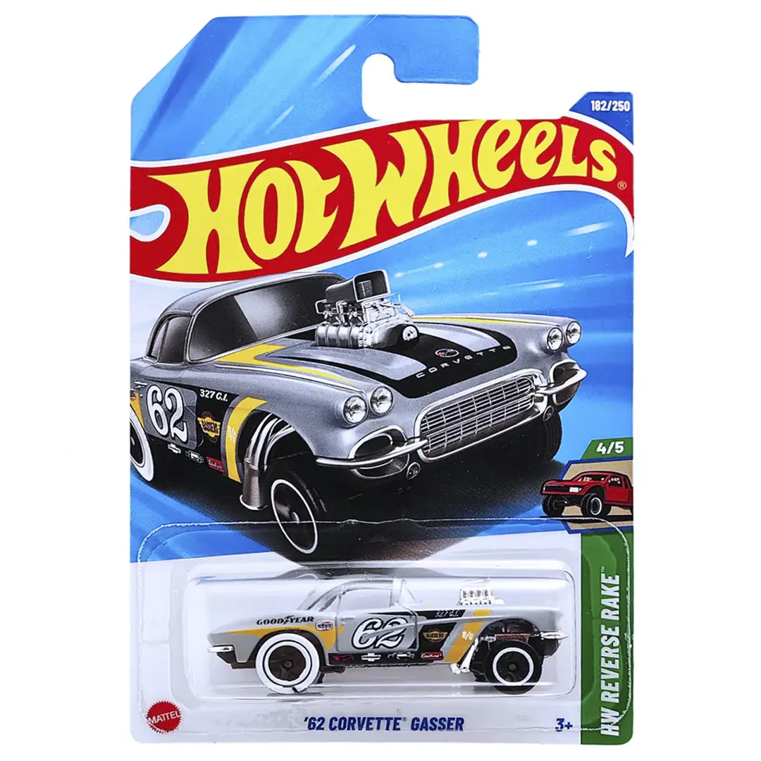 62 Corvette Gasser - Reverse Rake 4/5 - Hot Wheels