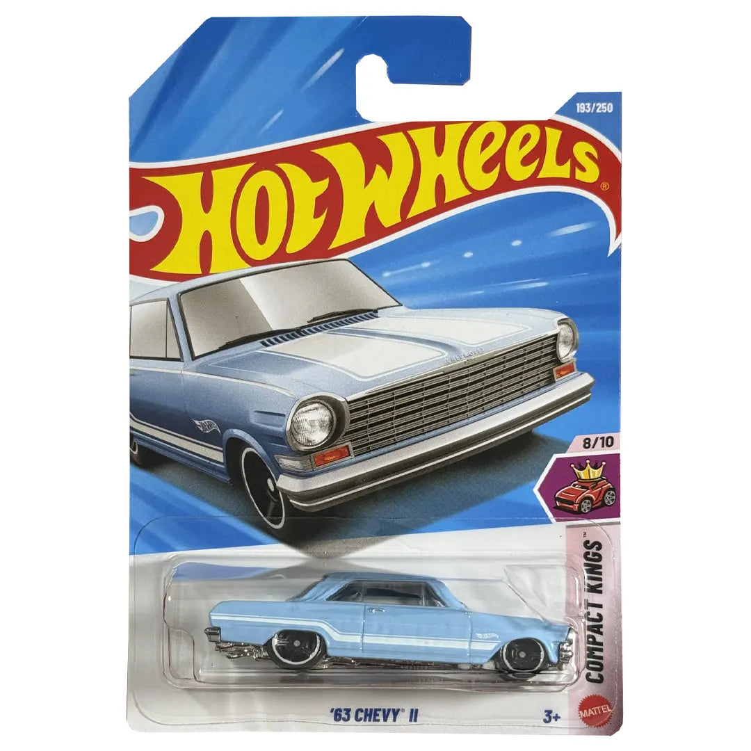 63 Chevy II - Compact Kings 8/10 - Hot Wheels