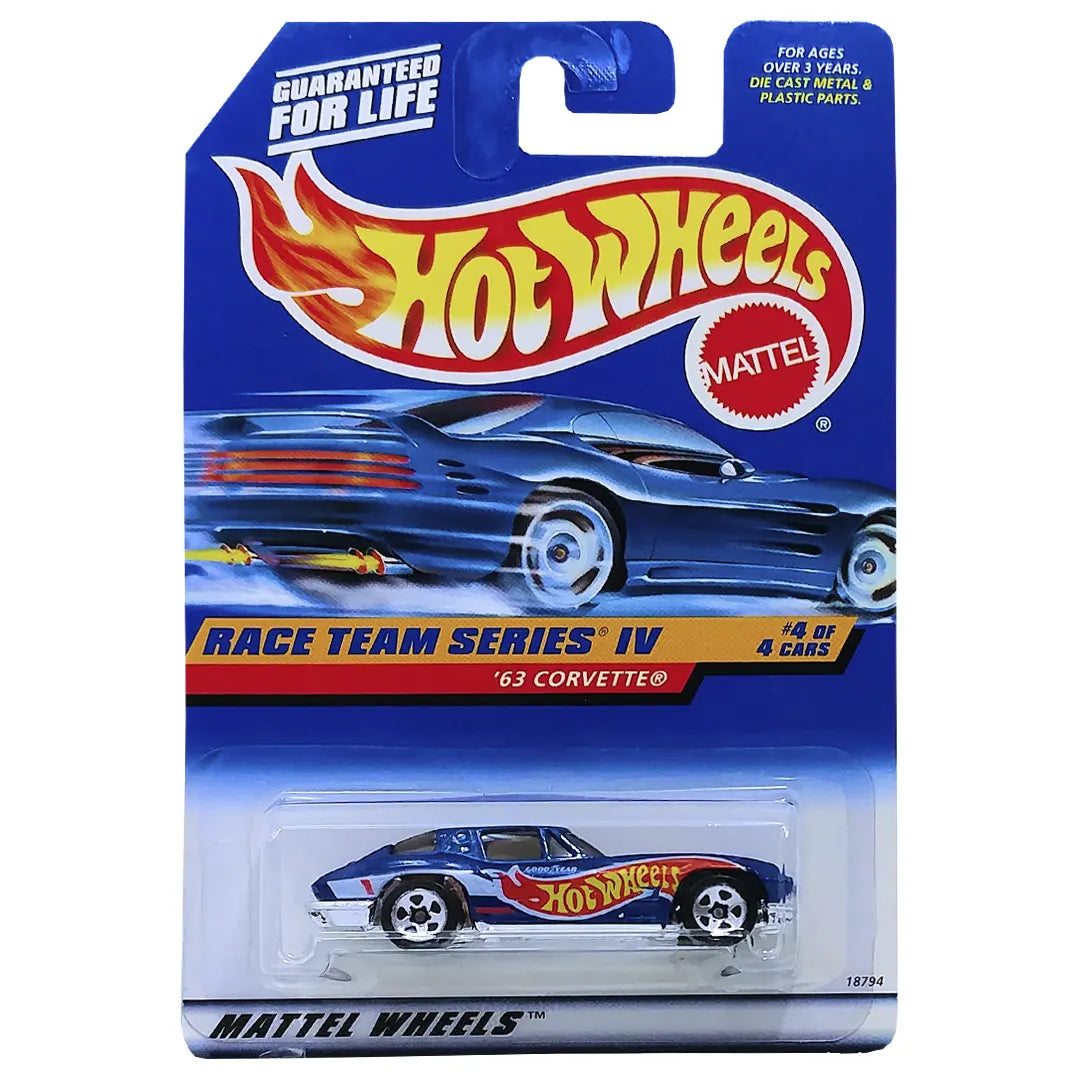 63 Corvette - Race Team Series IV 4/4 - Hot Wheels