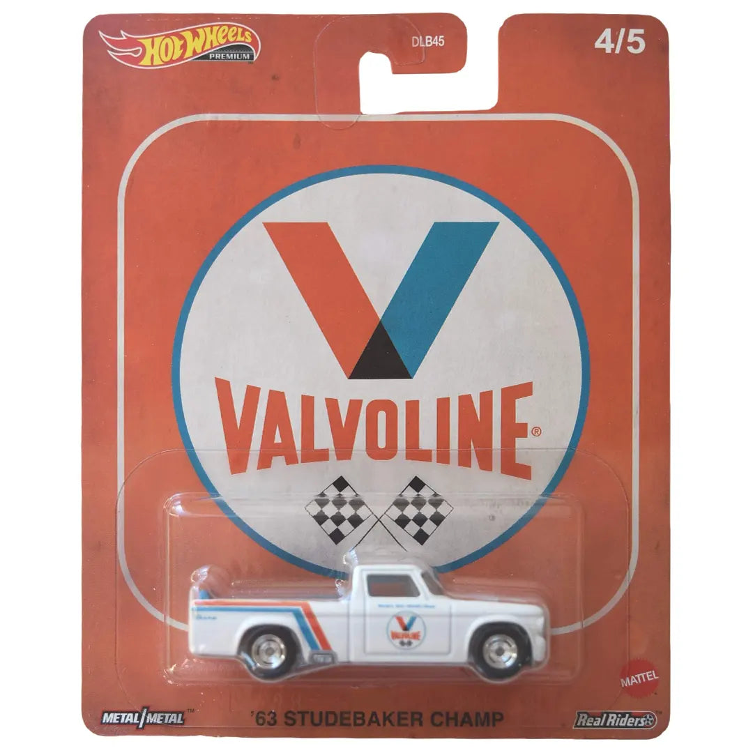 63 Studebaker Champ - Real Riders 4/5 - Hot Wheels