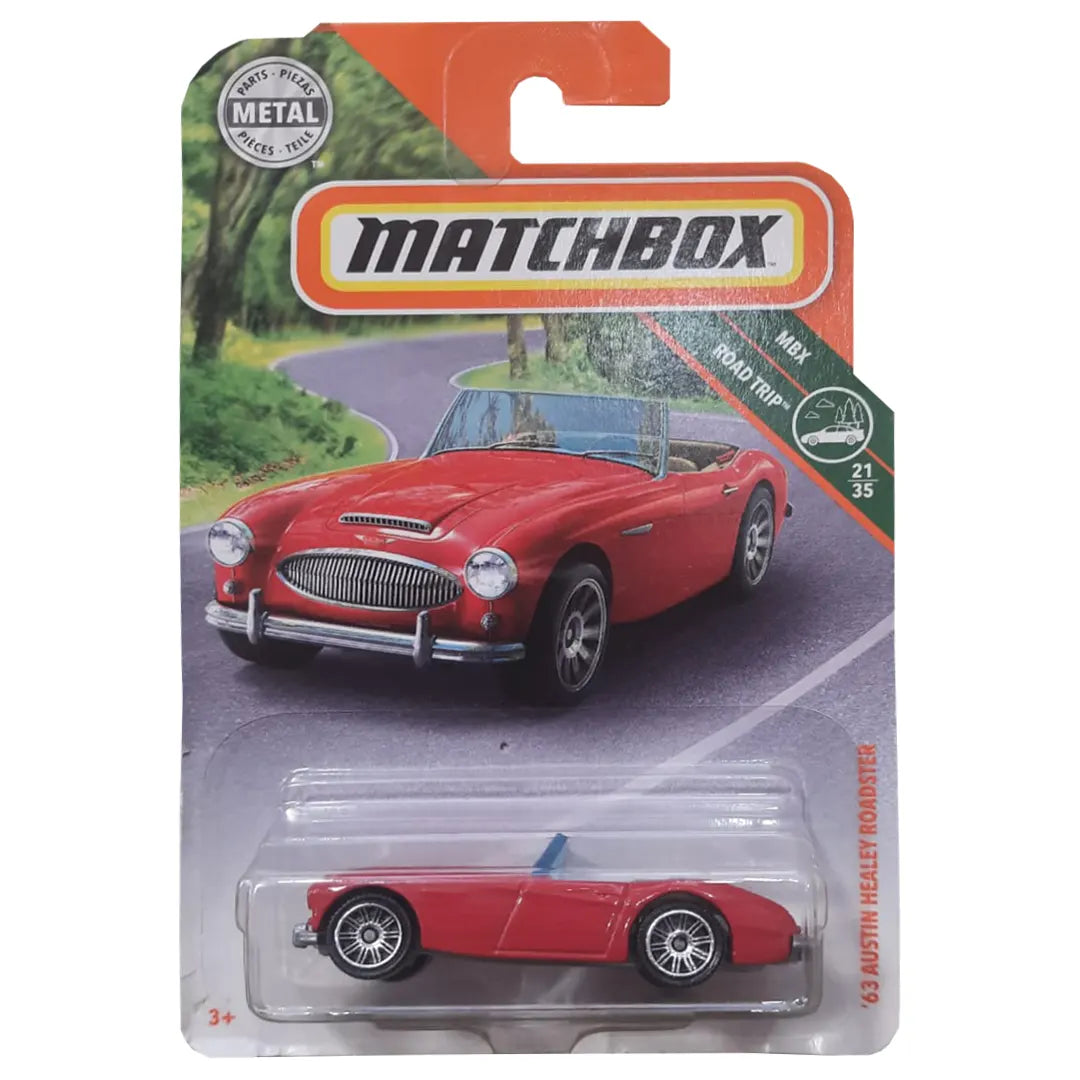 63 Austin Healey Roadster - 87/125 - 2018 - Matchbox