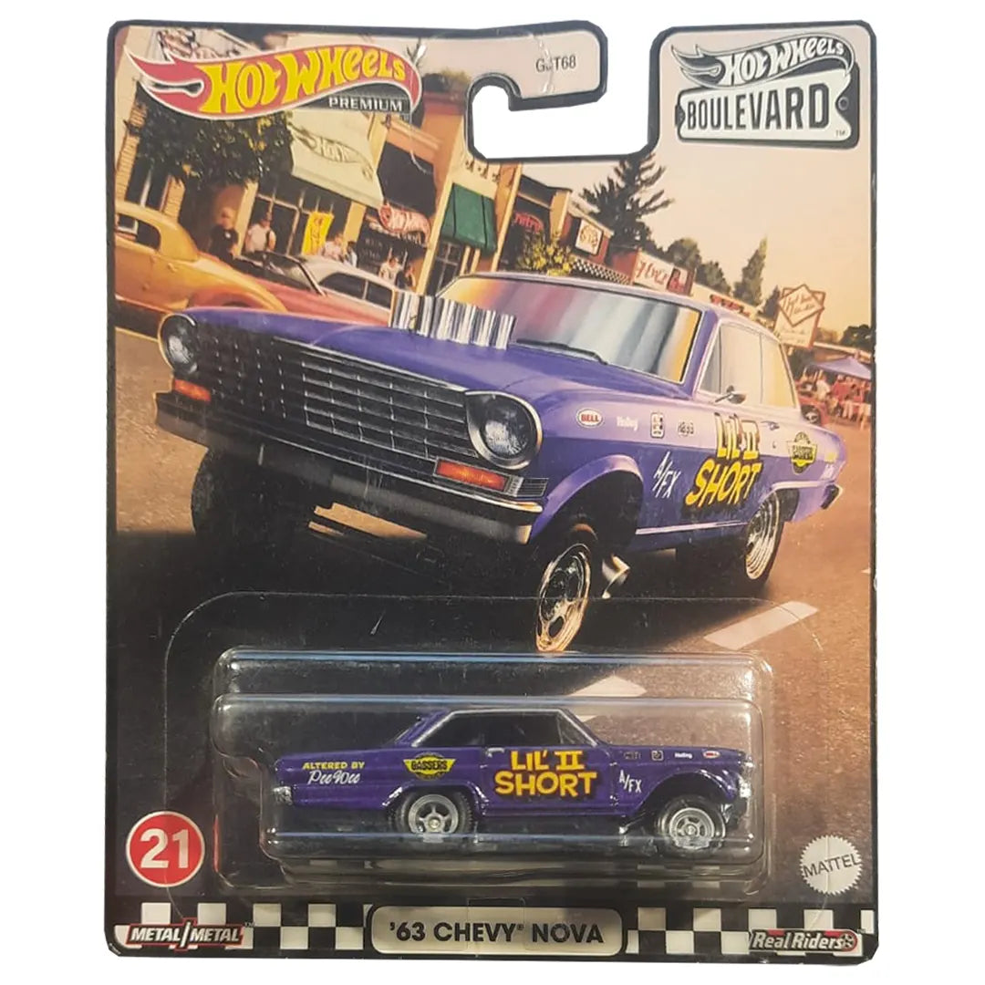 63 Chevy Nova - Boulevard 21 - Hot Wheels