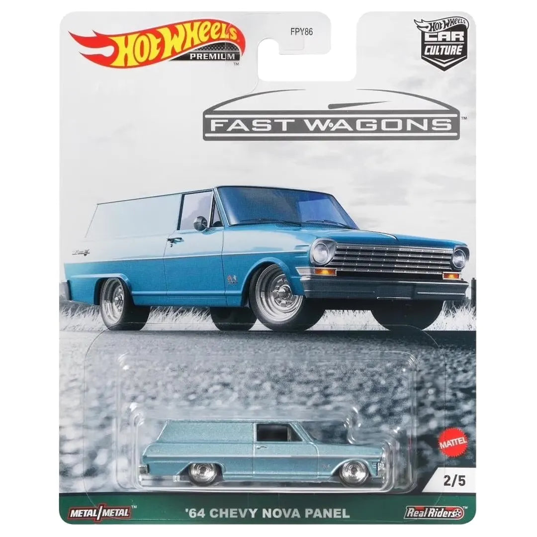 64 Chevy Nova Panel - Fast Wagons 2/5 - Hot Wheels