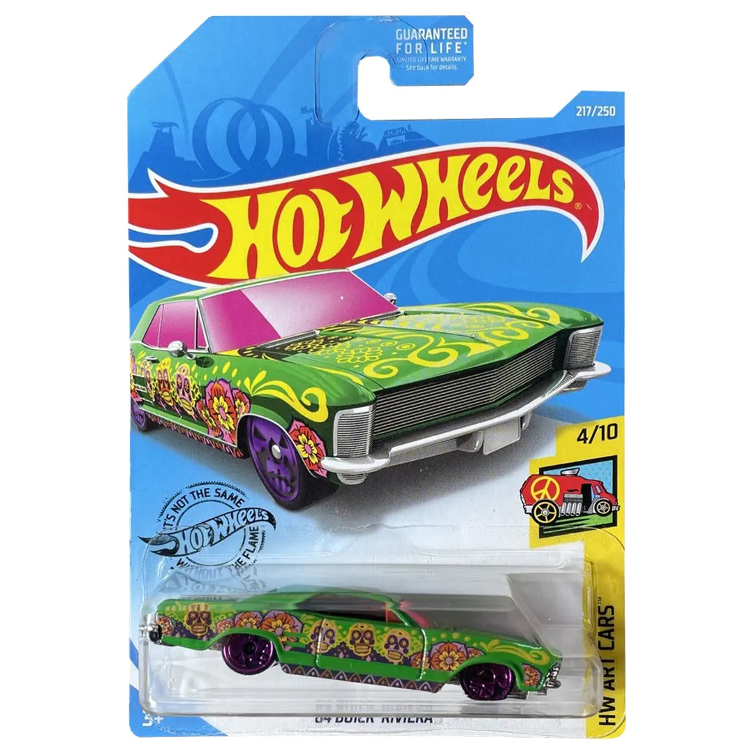 64 Buick Riviera - Art Cars 4/10 - Hot Wheels