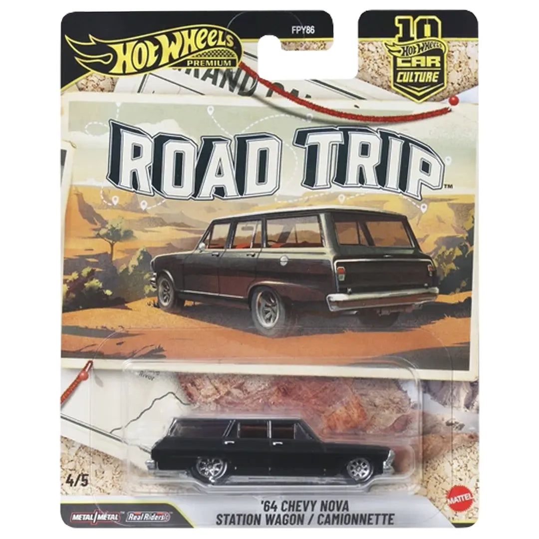 64 Chevy Nova Station Wagon - Road Trip 4/5 - Hot Wheels