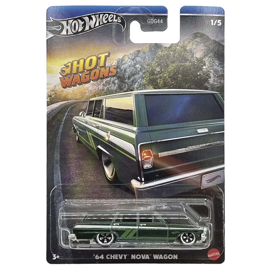 64 Chevy Nova Wagon - Hot Wagons 1/5 - Hot Wheels