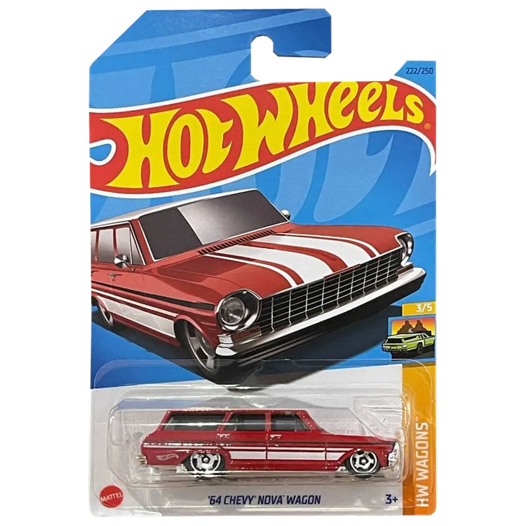 64 Chevy Nova Wagon - Wagons 3/5 - Hot Wheels