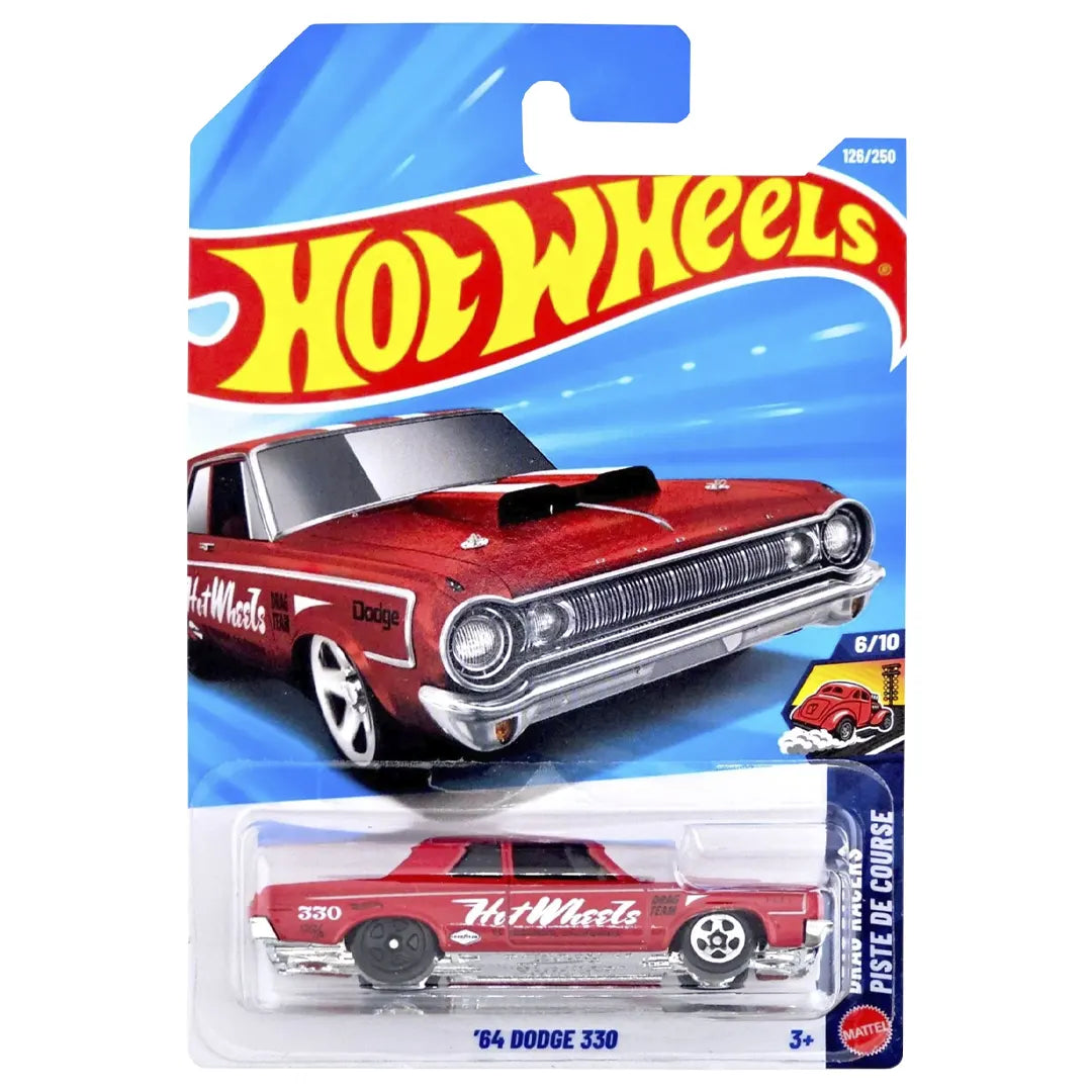 64 Dodge 330 - Drag Racers 6/10 - Hot Wheels