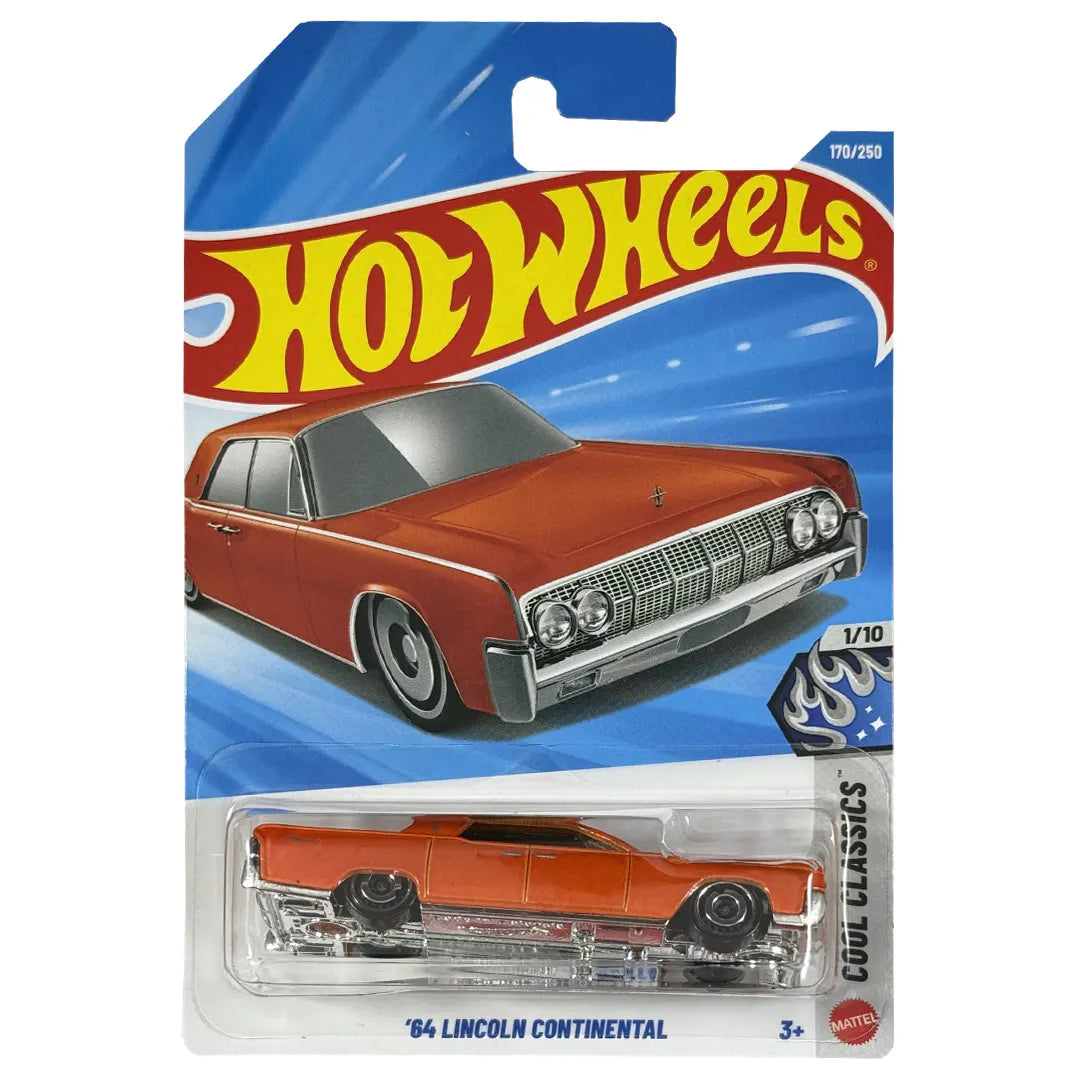 64 Lincoln Continental - Cool Classics 1/10- Hot Wheels