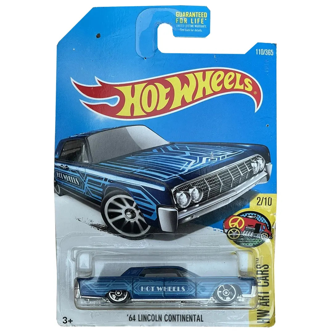 64 Lincoln Continental - Art Cars 2/10 - Hot Wheels