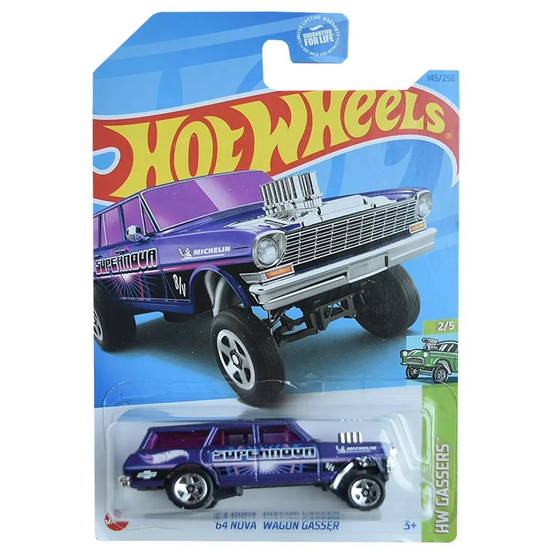 64 Nova Wagon Gasser - Gassers 2/5 - Hot Wheels