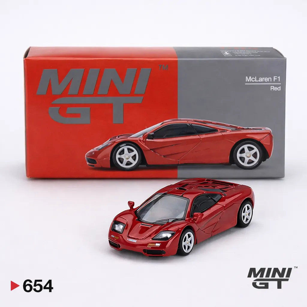 McLaren F1 – Red - 654 - Mini GT