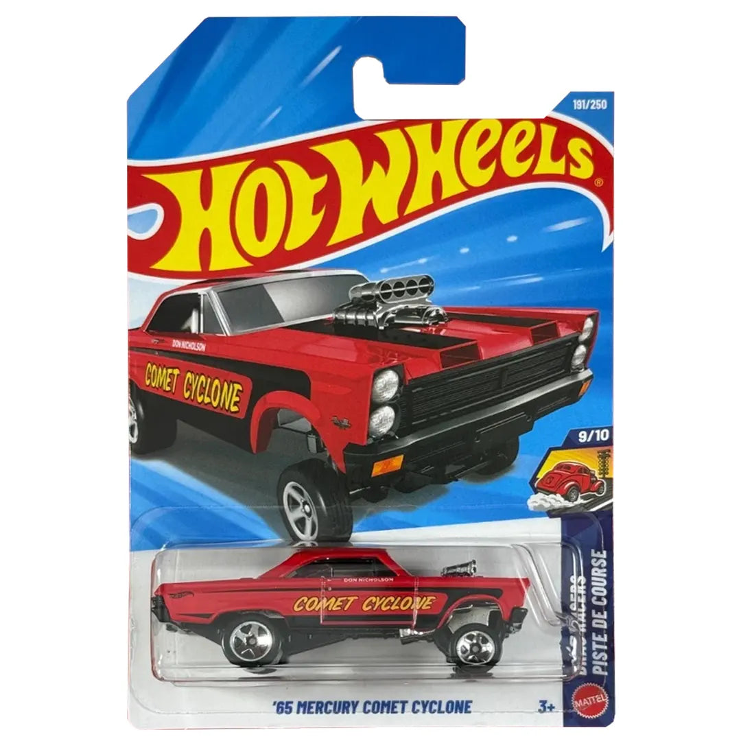 65 Mercury Comet Cyclone - Drag Racers 9/10 - Hot Wheels