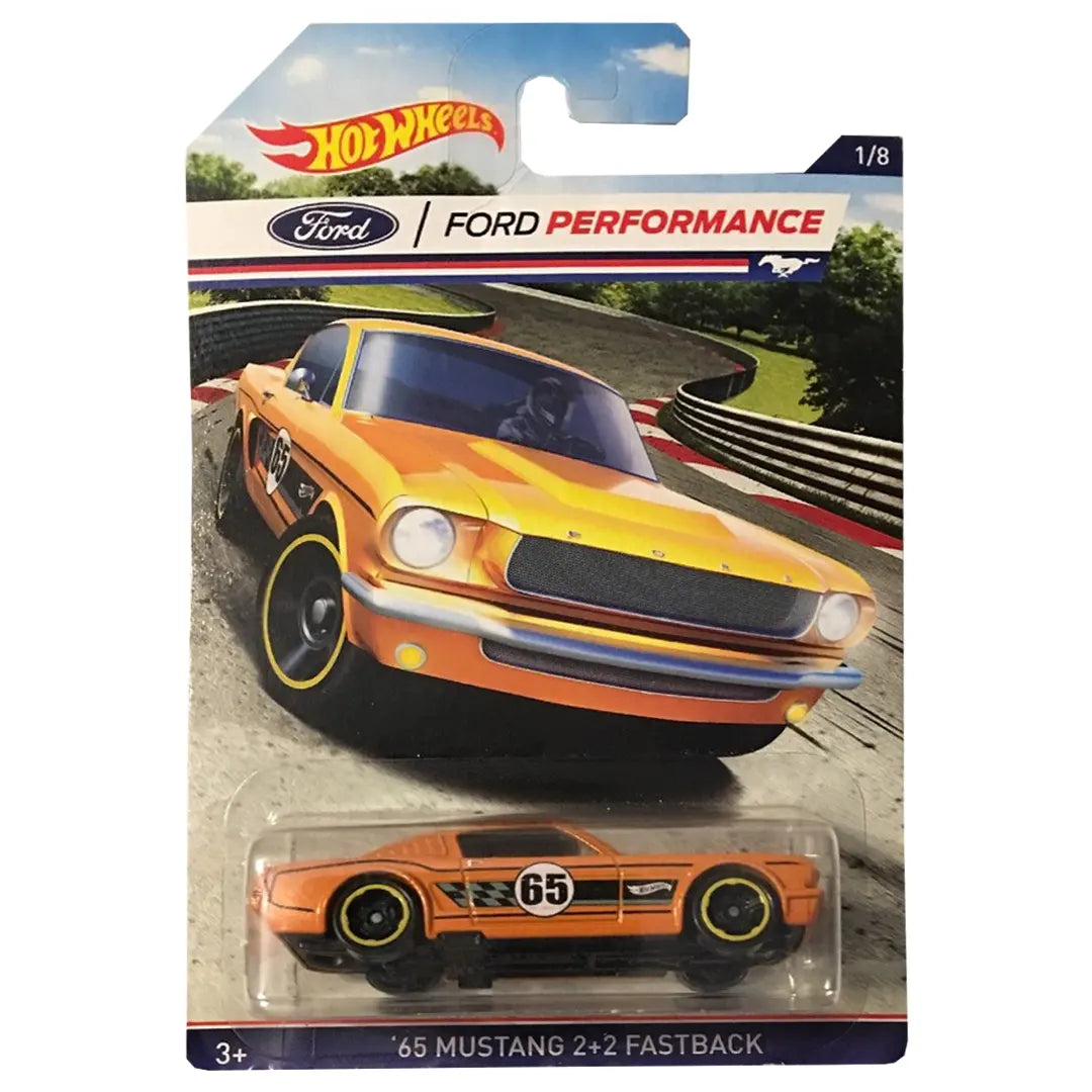 65 Mustang 2+2 FastBack - Ford Performance 1/8 - Hot Wheels