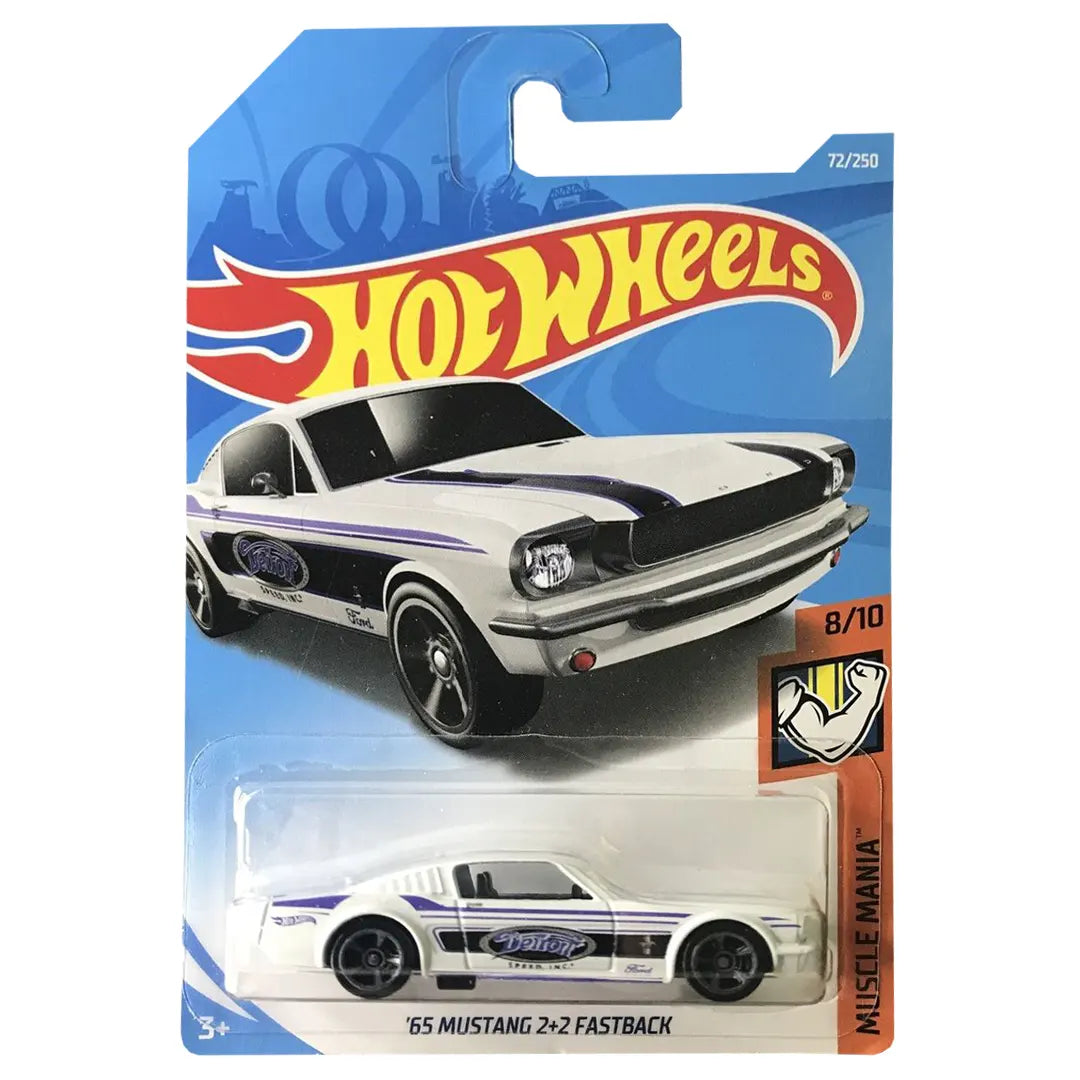 65 Mustang 2+2 Fastback - Muscle Mania 8/10 - Hot Wheels