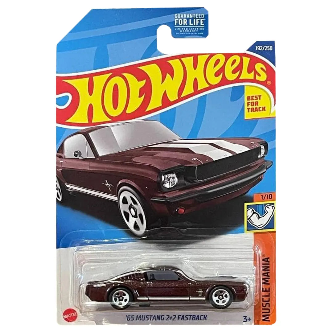 65 Mustang 2+2 Fastback - Muscle Mania 1/10 - Hot Wheels