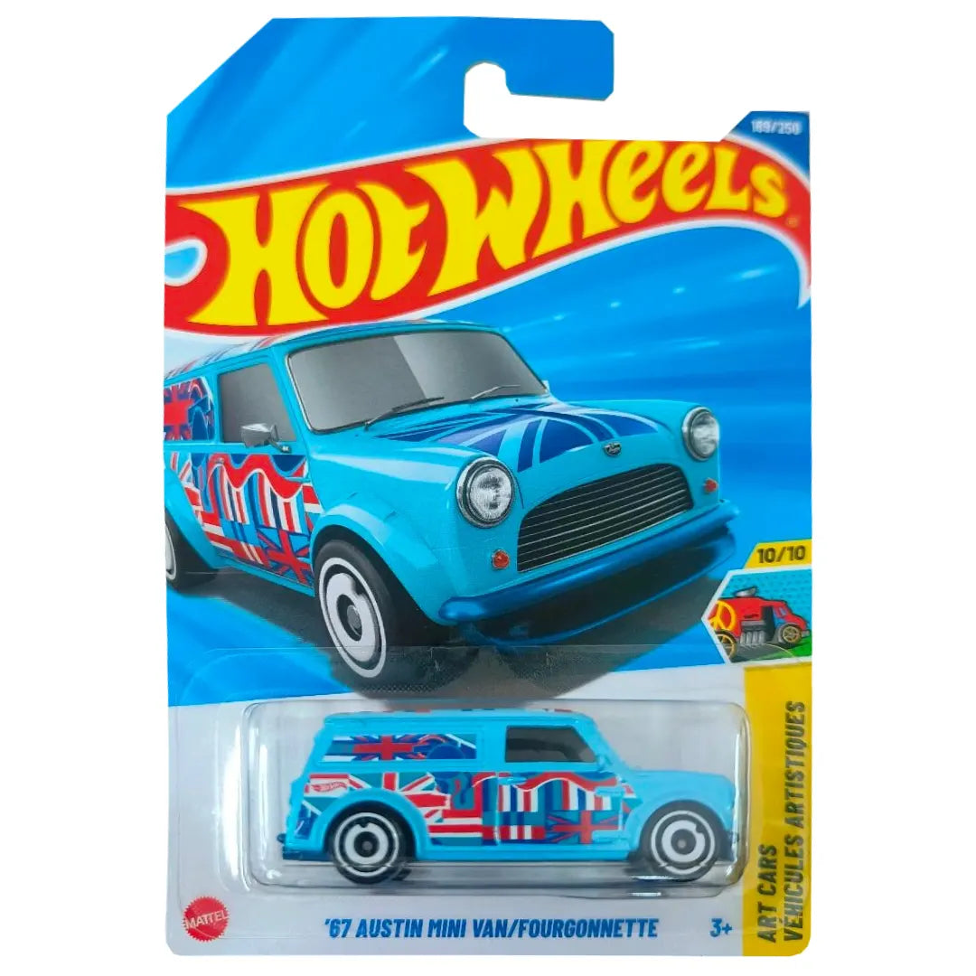 67 Austin Mini Van - Art Cars 10/10 - Hot Wheels