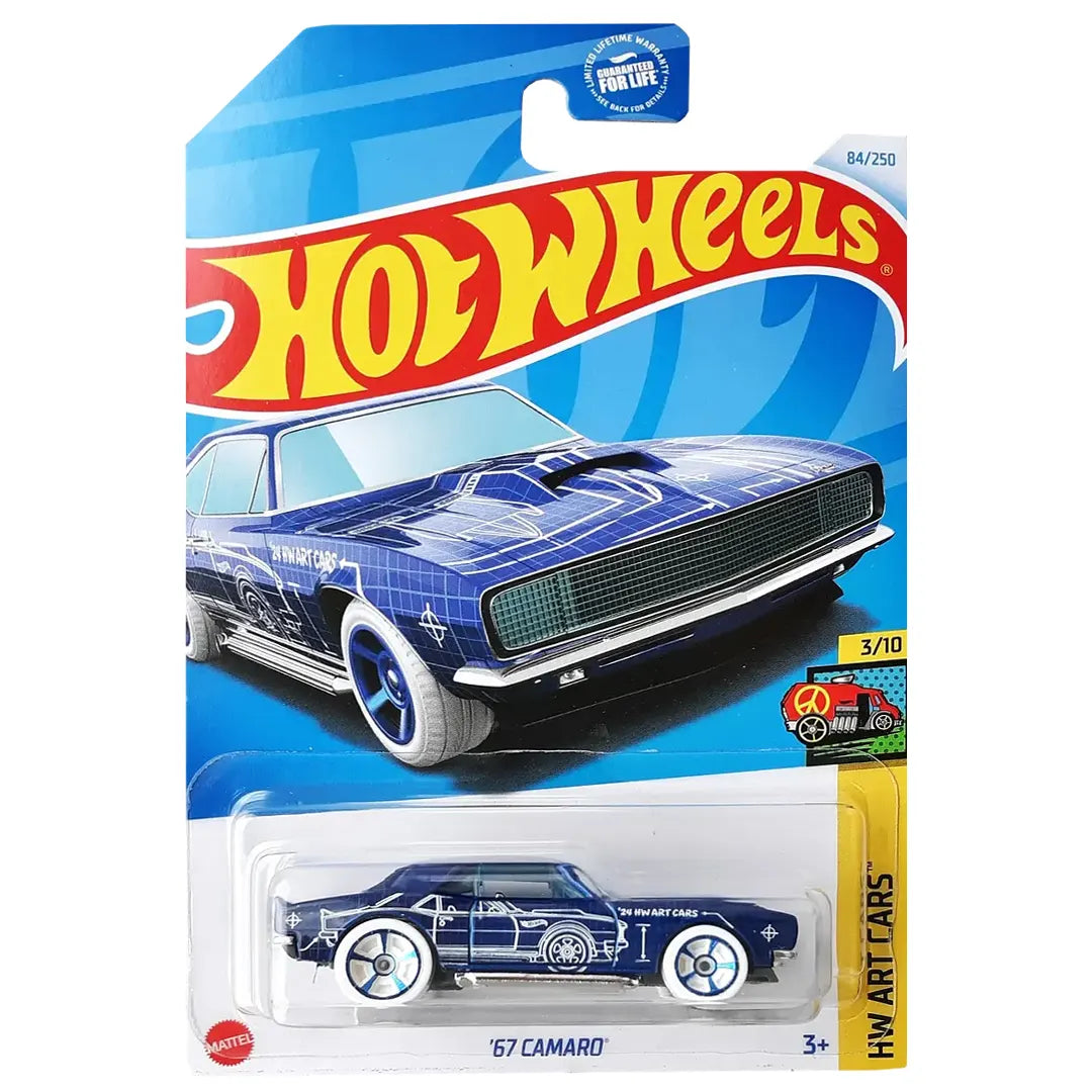 67 Camaro - Art Cars 3/10 - Hot Wheels