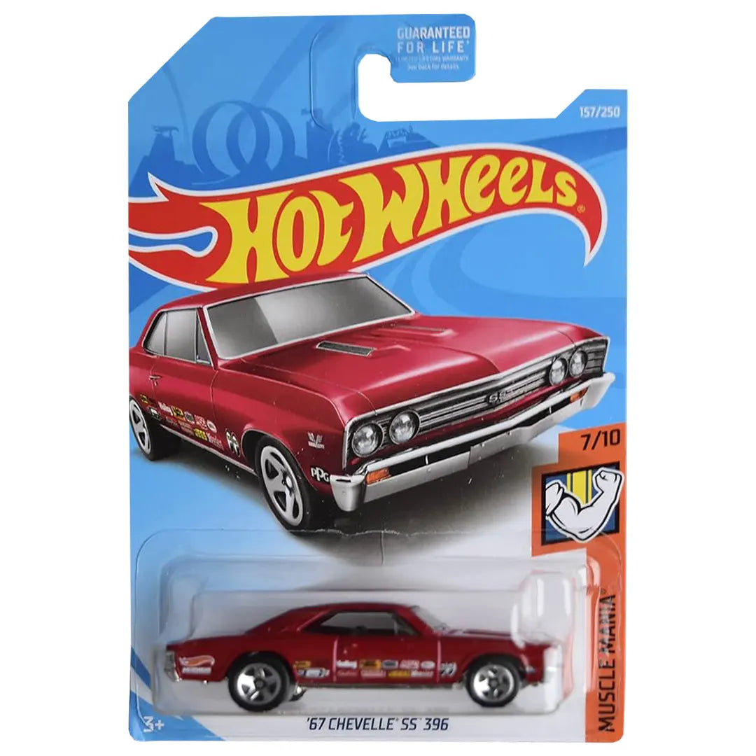 67 Chevelle SS 396 - Muscle Mania 7/10 - Hot Wheels