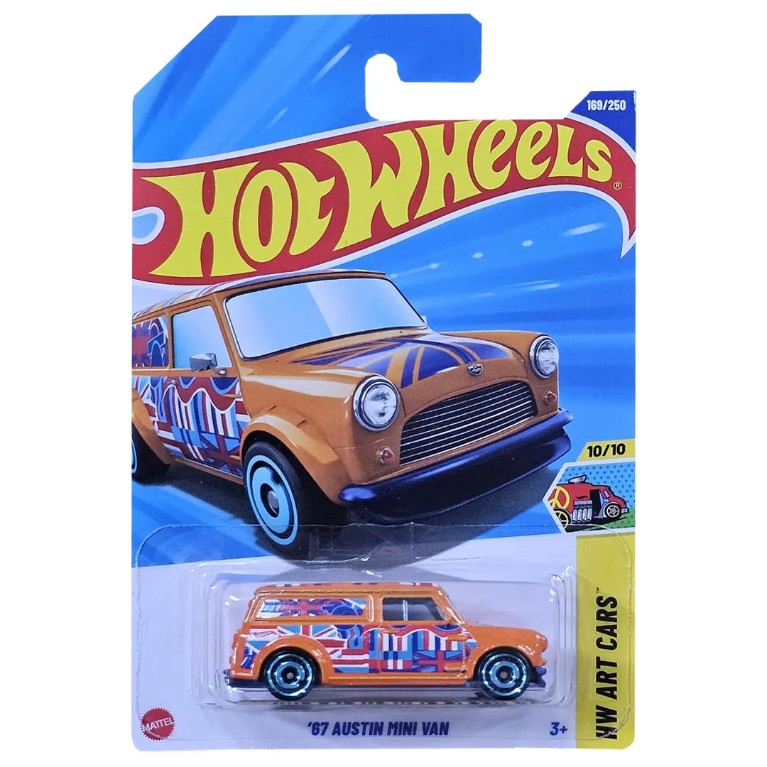 67 Austin Mini Van - Art Cars 10/10 - Hot Wheels