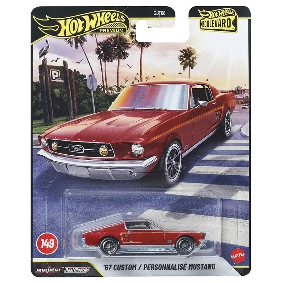 67 Custom Mustang - Boulevard 149 - Hot Wheels