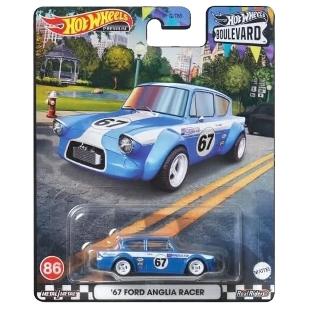 67 Ford Anglia Racer - Boulevard 86 - Hot Wheels