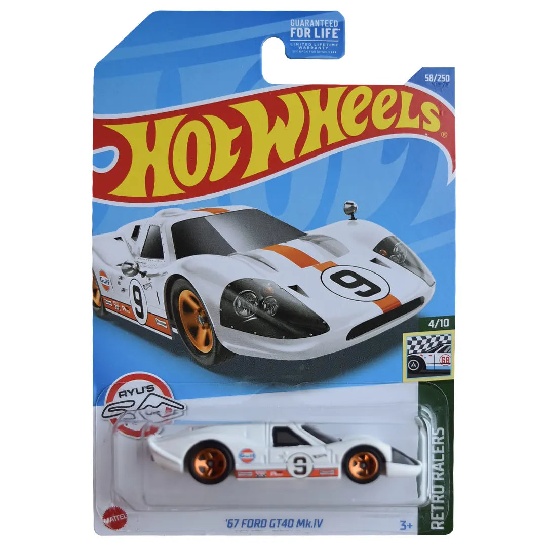 67 Ford GT40 Mk.IV - Retro Racers 4/10 - Hot Wheels