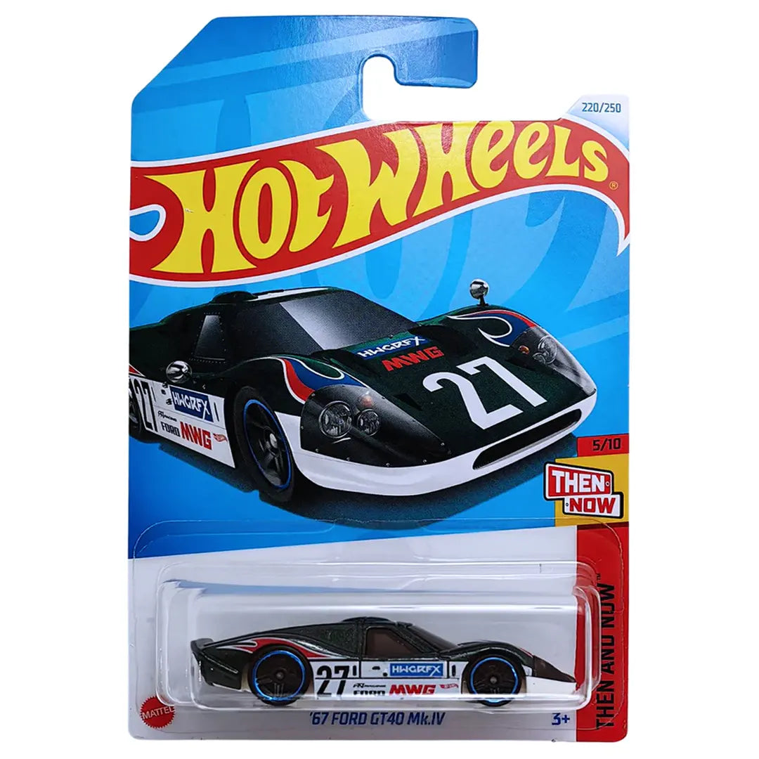 67 Ford GT40 Mk.IV - Then and Now 5/10 - Hot Wheels