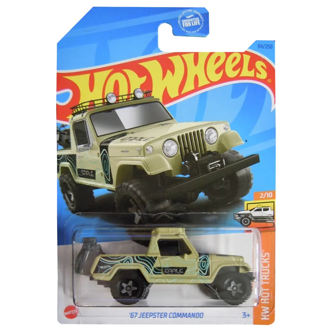 67 Jeepster Commando - Hot Trucks 2/10 - Hot Wheels