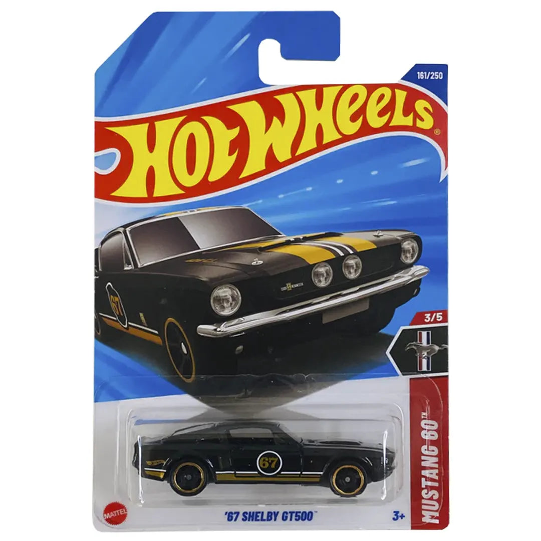 67 Shelby Gt500 - Mustang 60 3/5 - Hot Wheels