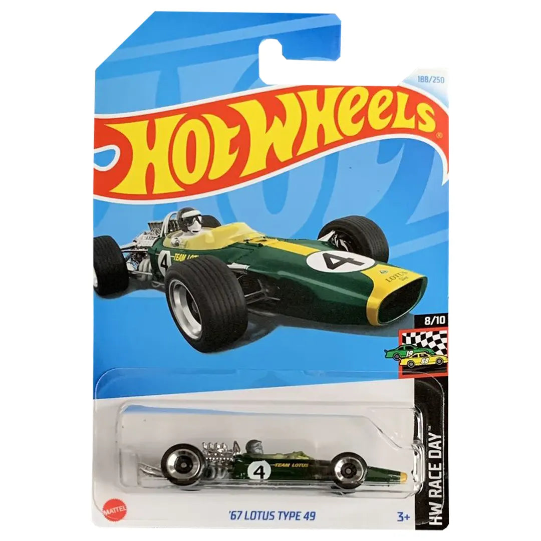 67 Lotus Type 49 - Race Day 8/10 - Hot Wheels