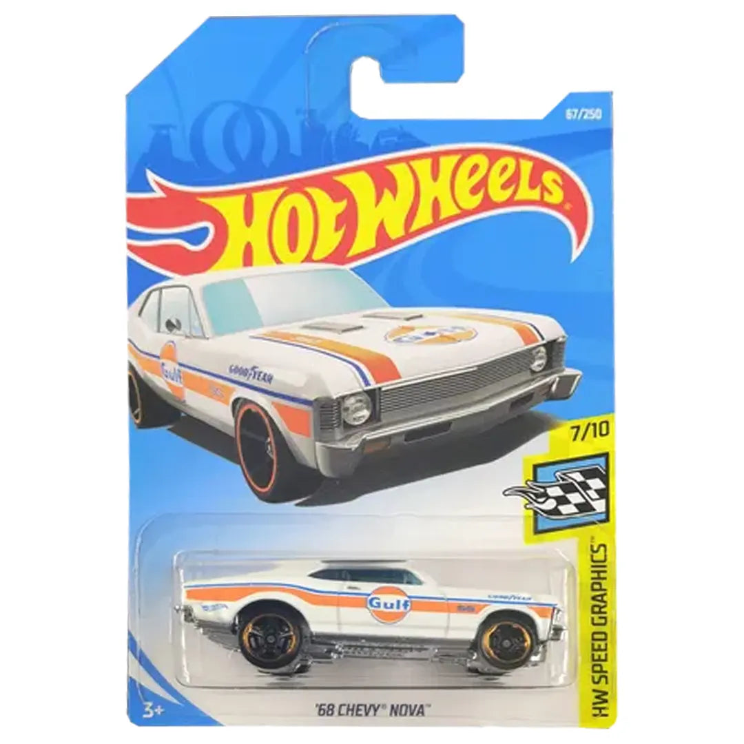 68 Chevy Nova - Speed Graphics 7/10 - Hot Wheels