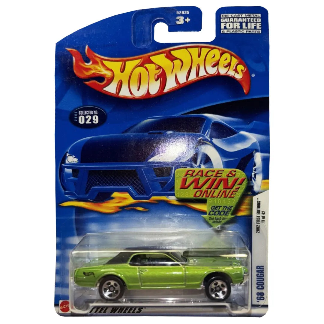 68 Cougar - 2002 First Editions 17/42 - Hot Wheels
