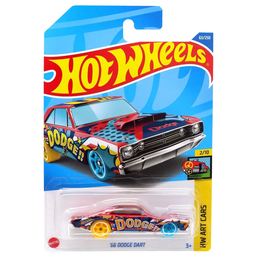 68 Dodge Dart - Art Cars 2/10 - Hot Wheels