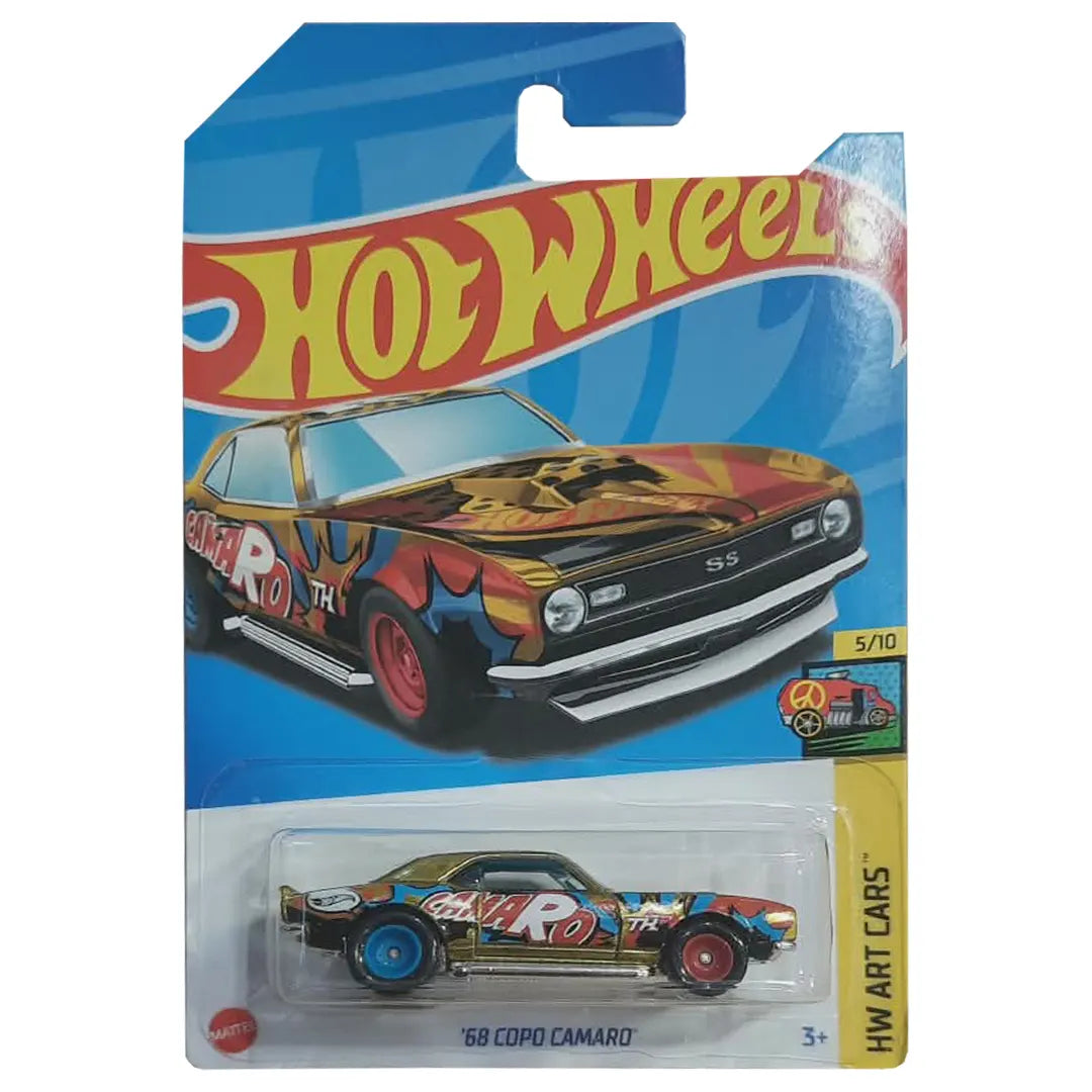 68 Copo Camaro (STH) - Art Cars 5/10 - Hot Wheels