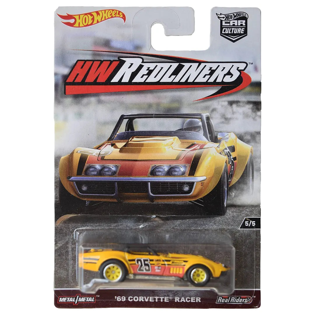 69 Corvette Racer - HW Redliners 5/5 - Hot Wheels