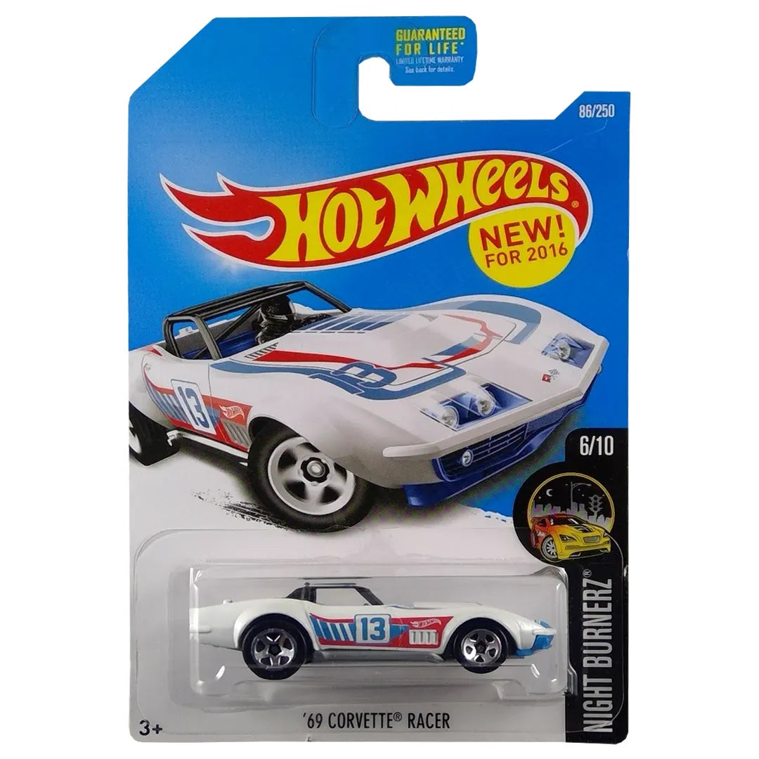 69 Corvette Racer - NightBurnerz 6/10 - Hot Wheels