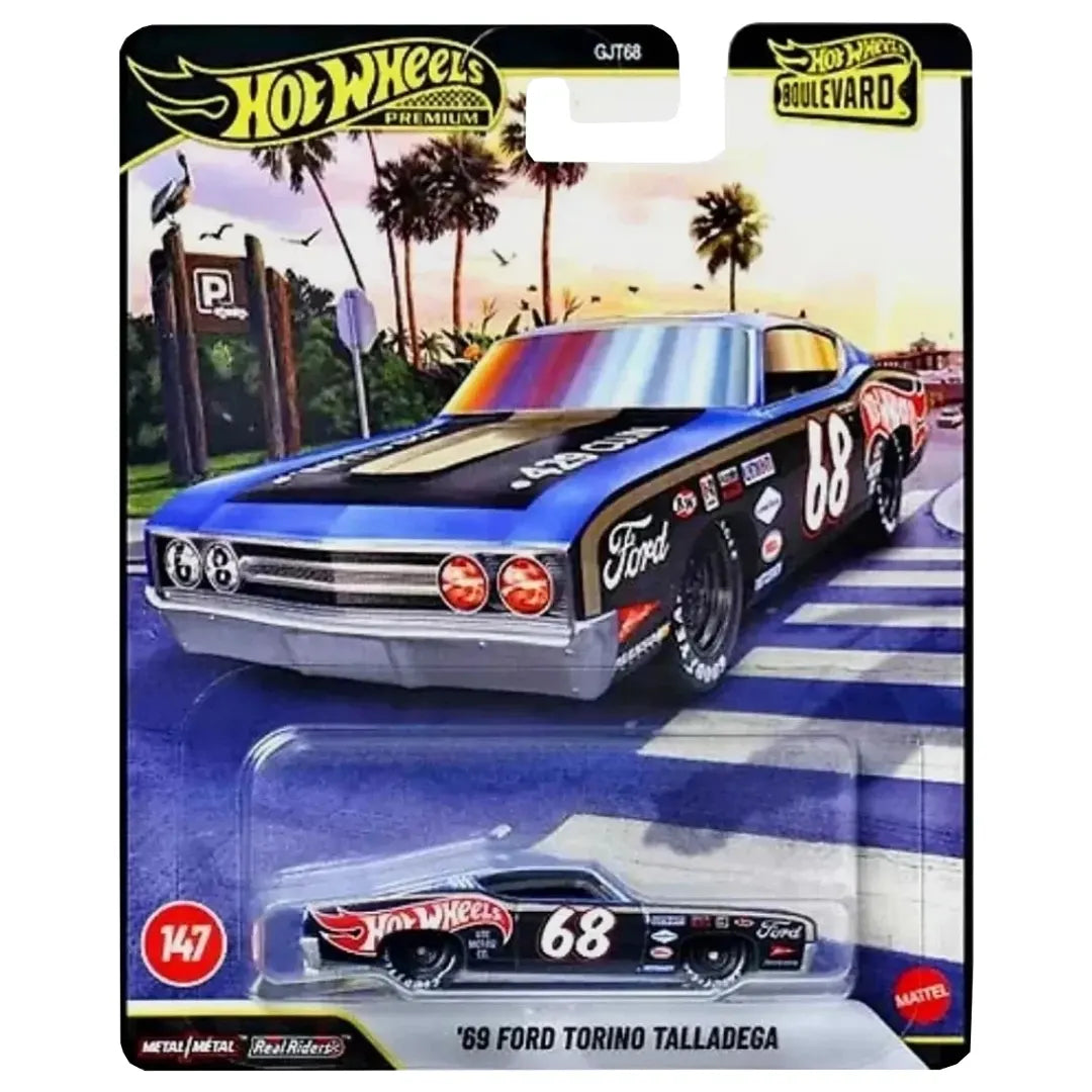 69 Ford Torino Talladega - Boulevard 147 - Hot Wheels