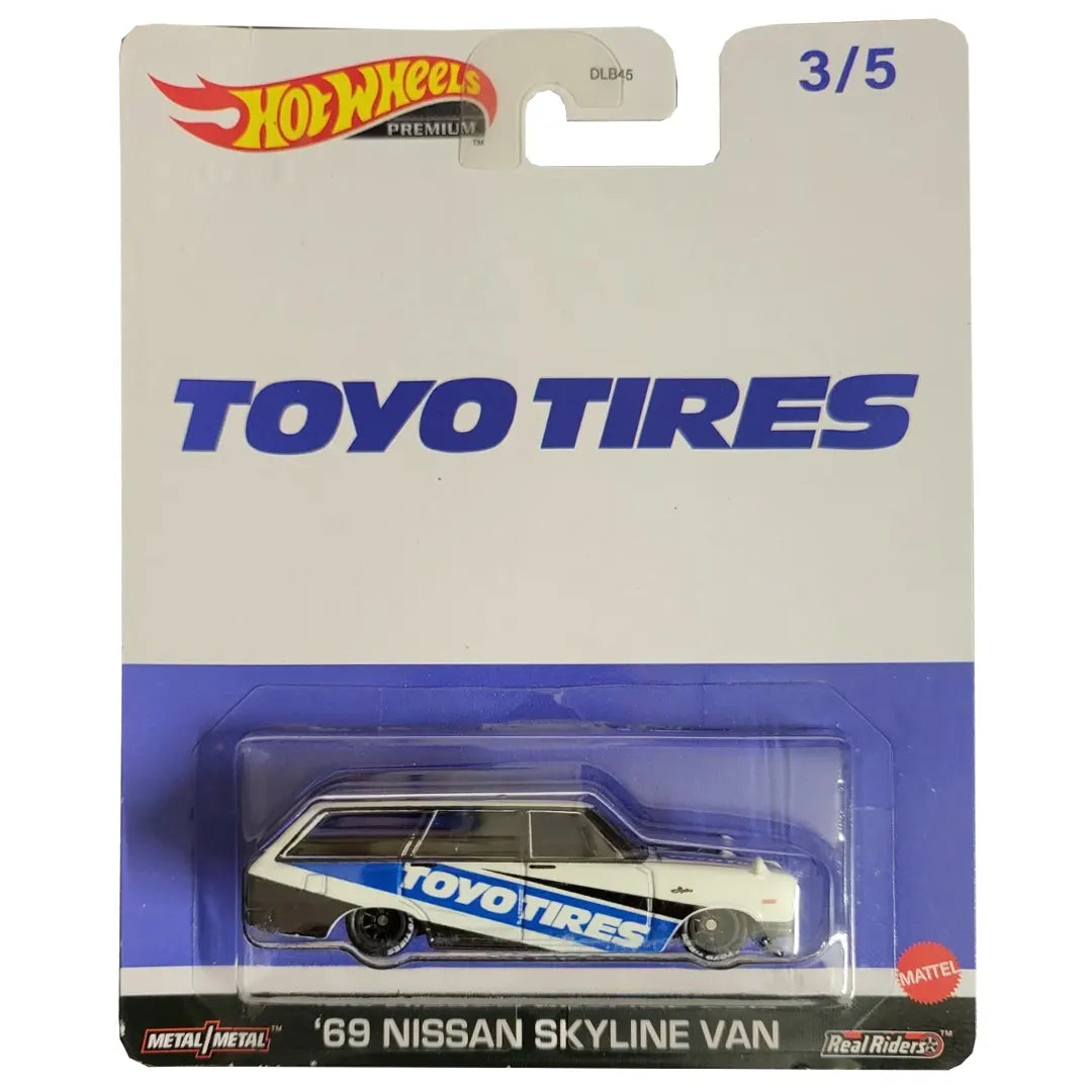 69 Nissan Skyline Van - Toyo Tires 3/5 - Hot Wheels
