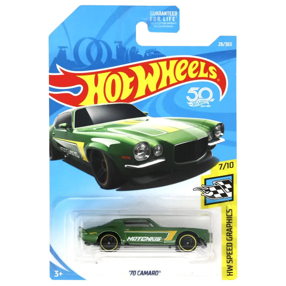 70 Camaro - Speed Graphics 7/10 - Hot Wheels
