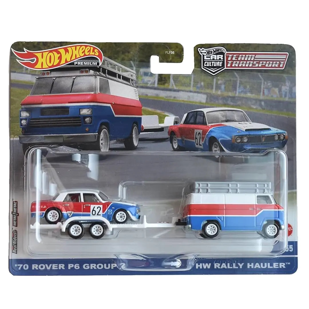 70 Rover P6 Group y Hw Rally Hauler - Team Transport 3/3 - Hot Wheels
